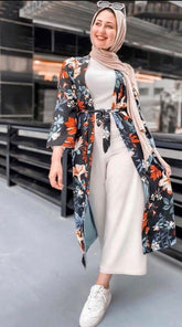 Soft Cotton Long Shrug – Perfect for Office, Daily Wear & Modesty